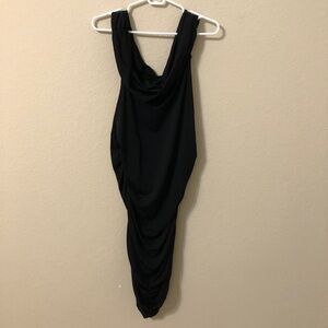 Forever 21 Bodycon Dress Black Trendy Party NWT